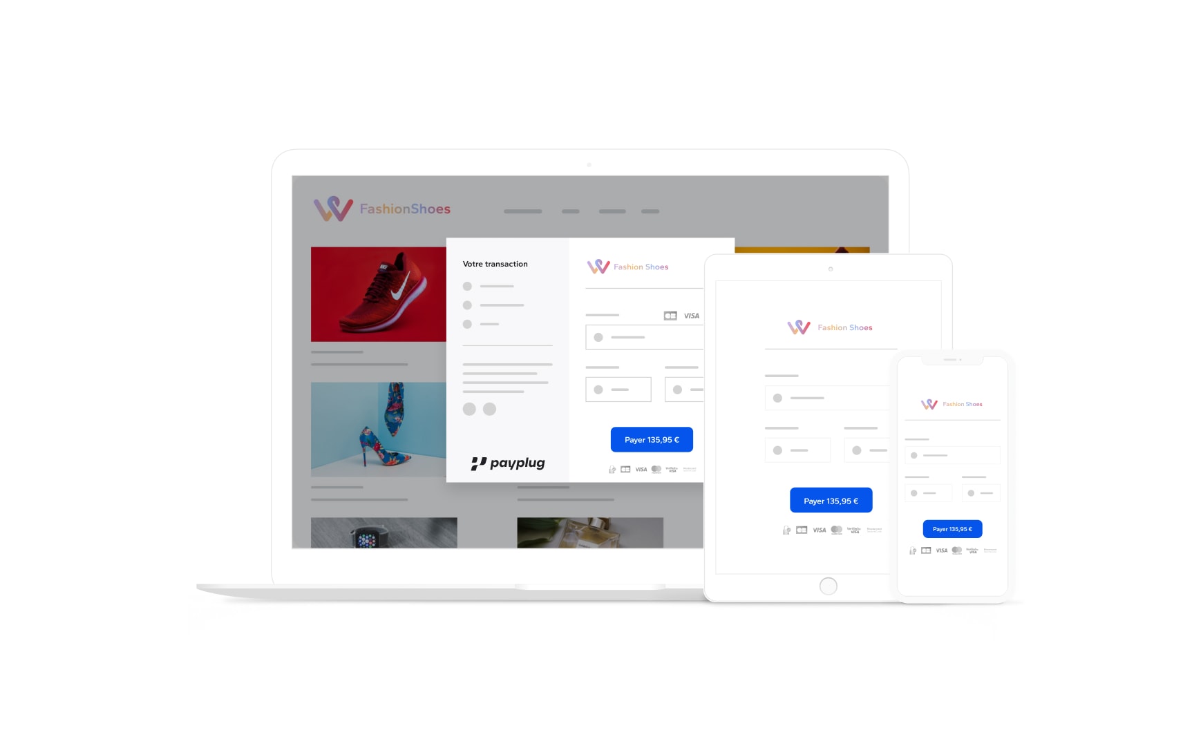 page de paiement
