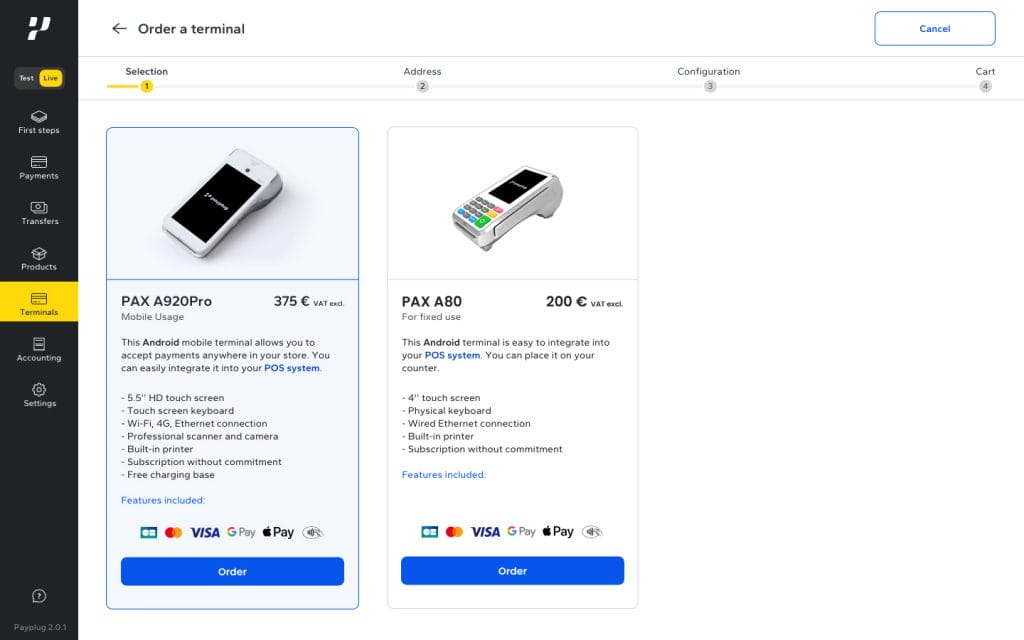 payment terminal